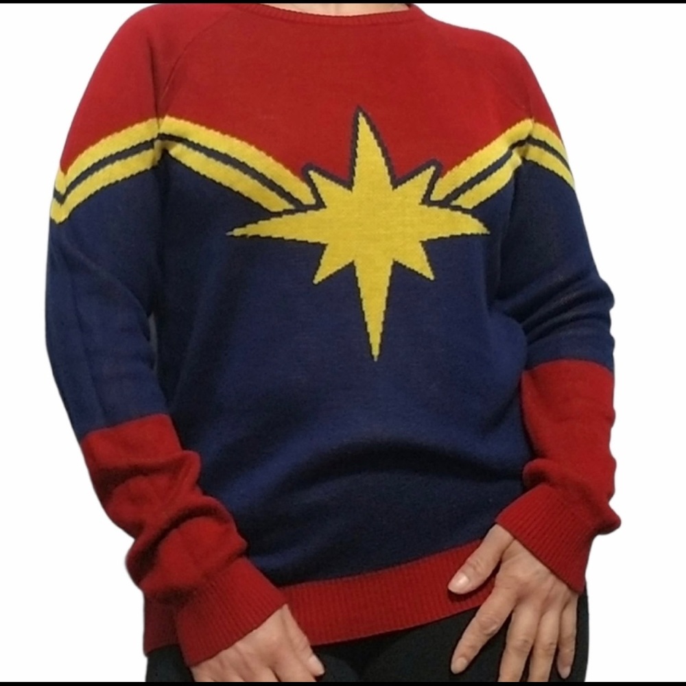 Captain Marvel Sweater